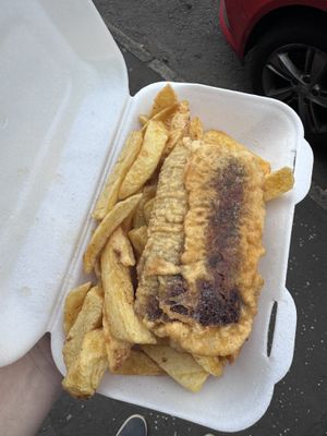 Haggis supper   at The Kent Fish & Chip Shop in Glasgow