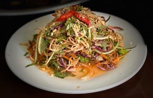 Banana Delight Salad at Loving Vegan in Da Nang