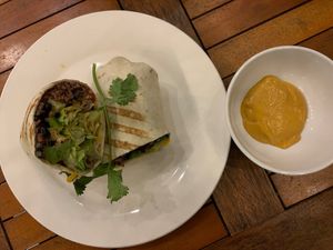 Burrito at Loving Vegan in Da Nang