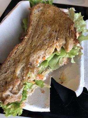 American panini great taste  at Loving Vegan in Da Nang