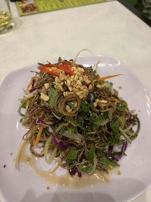 Banana Flower Delight Salad   at Loving Vegan in Da Nang