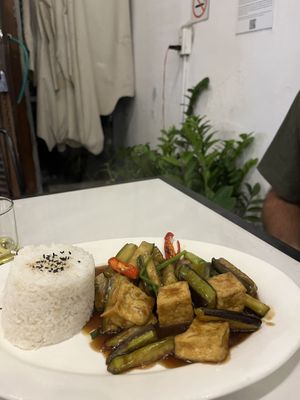 Gravy Eggplant   at Loving Vegan in Da Nang