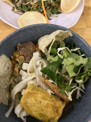 Special Local Noodles   at Loving Vegan in Da Nang