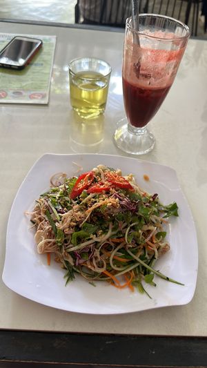 Banana Flower Salad  at Loving Vegan in Da Nang