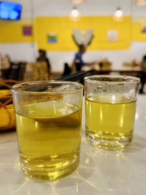 Tea (free of charge)  at Loving Vegan in Da Nang