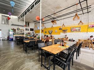 Restaurant interior   at Loving Vegan in Da Nang
