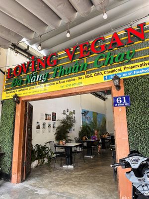 Restaurant exterior   at Loving Vegan in Da Nang