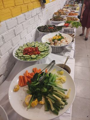 Buffet (120k) at Loving Vegan in Da Nang