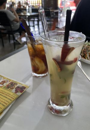 Ginger tea and peach tea - Loving Vegan, Da Nang  at Loving Vegan in Da Nang