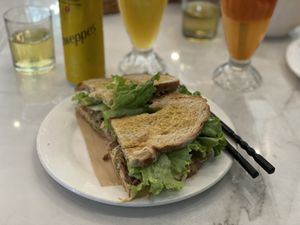 Philly Cheeze Sandwich - Loving Vegan, Da Nang  at Loving Vegan in Da Nang
