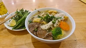 Vegan Pho at Loving Vegan in Da Nang