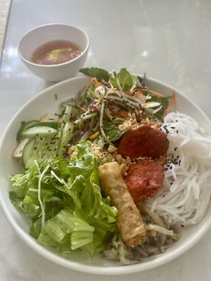 Loving vegan noodles  at Loving Vegan in Da Nang