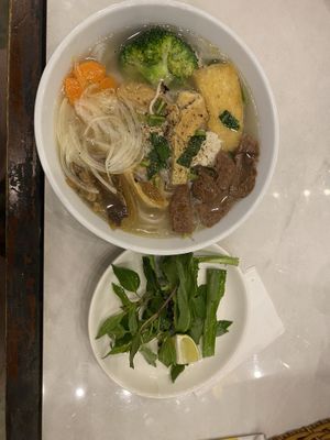 Pho  at Loving Vegan in Da Nang