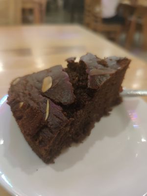 Chocolate Cake at Loving Vegan in Da Nang