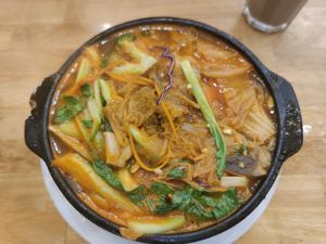 Korean Spicy Noodles at Loving Vegan in Da Nang