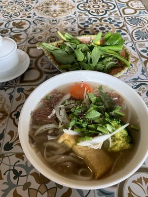 Pho   at Loving Vegan in Da Nang