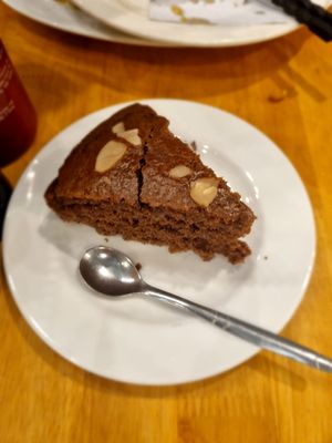 Chocolate Cake at Loving Vegan in Da Nang