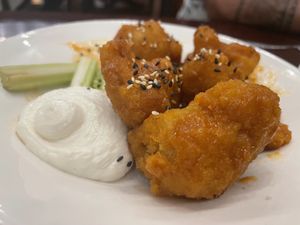 BBQ Cauliflower Tempuraa  at Loving Vegan in Da Nang