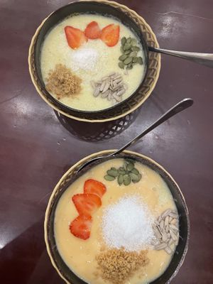 Smoothie bowls  at Loving Vegan in Da Nang