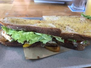 Sourdough sandwich   at Loving Vegan in Da Nang