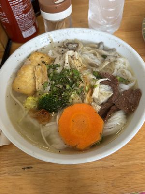 Tasty Pho!!!  at Loving Vegan in Da Nang