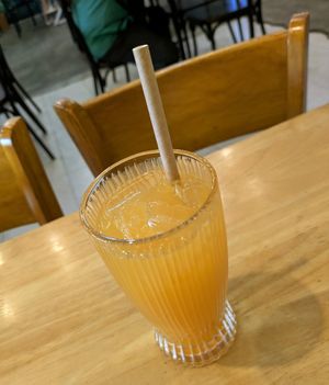 Orange Juice at Loving Vegan in Da Nang