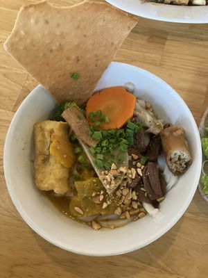 Mi Quang  at Loving Vegan in Da Nang