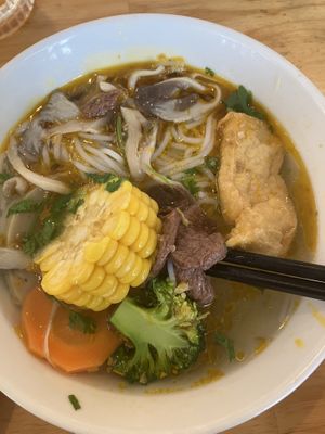 Bun Hue  at Loving Vegan in Da Nang