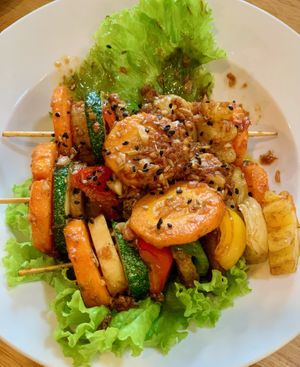 Skewers   at Loving Vegan in Da Nang