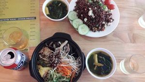 delicious food at Loving Vegan in Da Nang