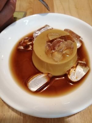 Flan at Loving Vegan in Da Nang