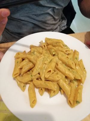 Mac and cheese at Loving Vegan in Da Nang