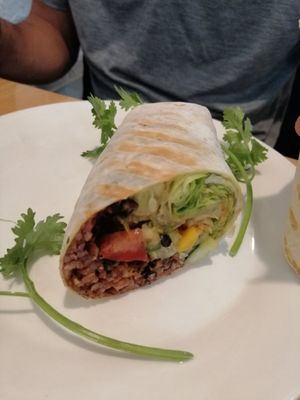 Burrito at Loving Vegan in Da Nang