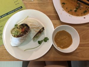 Burrito at Loving Vegan in Da Nang