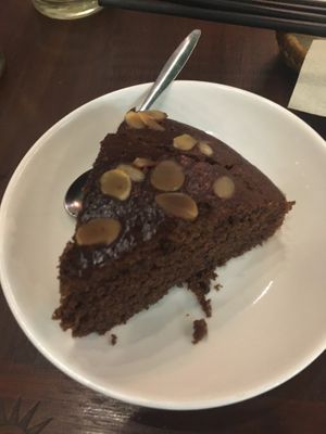 15k for a slice of really good chocolate cake  at Loving Vegan in Da Nang