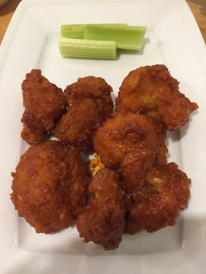 Cauliflower tempura at Loving Vegan in Da Nang