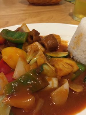 BBQ NUggets at Loving Vegan in Da Nang