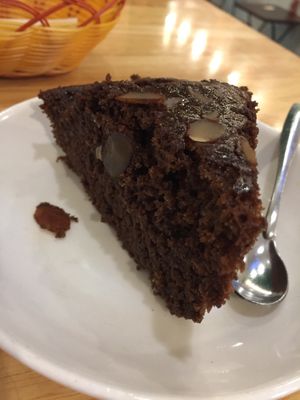 Chocolate cake  at Loving Vegan in Da Nang