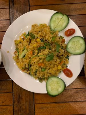 Fried rice at Loving Vegan in Da Nang