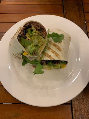 Burrito at Loving Vegan in Da Nang