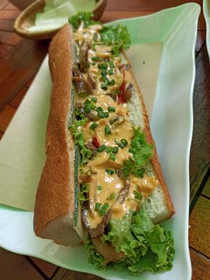 Philly at Loving Vegan in Da Nang