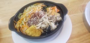 bibimbap at Loving Vegan in Da Nang
