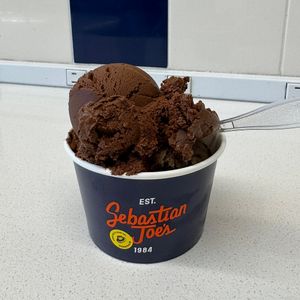  chocolate & oreo (underneath)   at Sebastian Joe's in Minneapolis