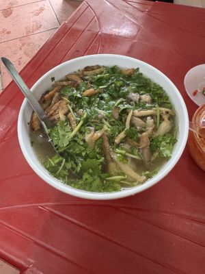   at Pho Chay in Hanoi