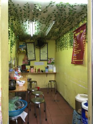 Inside at Pho Chay in Hanoi