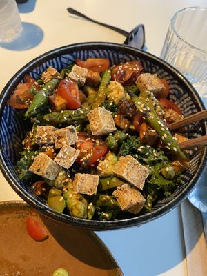 Crispy Tofu Poke Bowl   at Leen's in Dubai