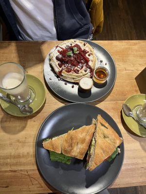 Main meals and drinks   at Green Earth in Bedford