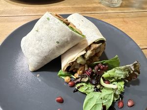 Mushroom wrap   at Green Earth in Bedford