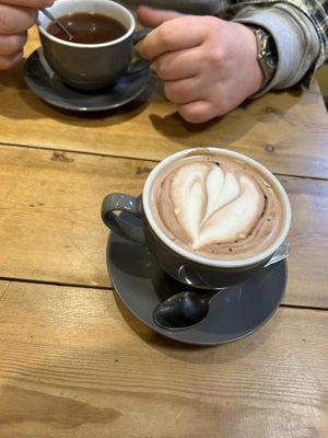 cacao & coffeee  at Green Earth in Bedford