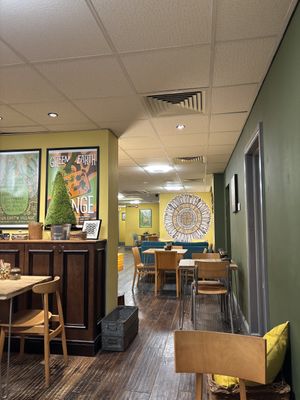 Colourful interior, great vibe    at Green Earth in Bedford